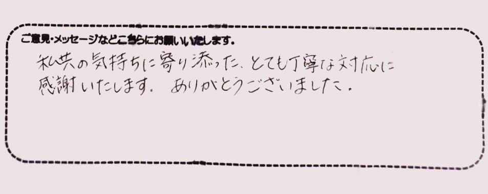 アンケート用紙