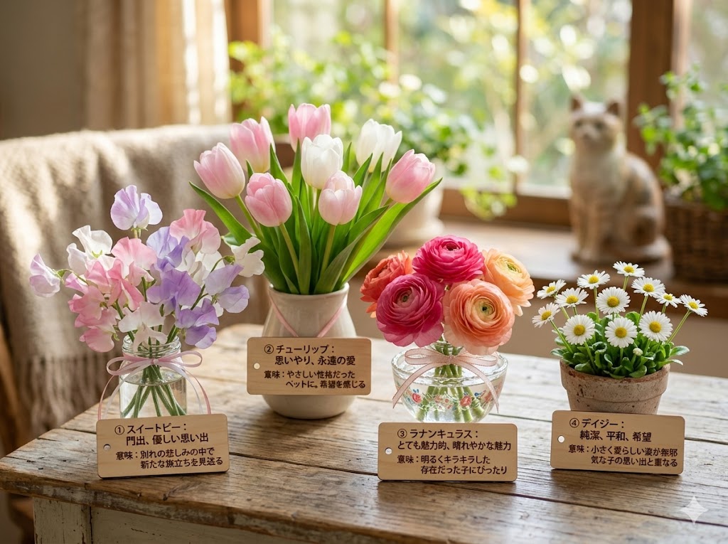 【花言葉】🌸《春》優しさと新しい始まりの花たち